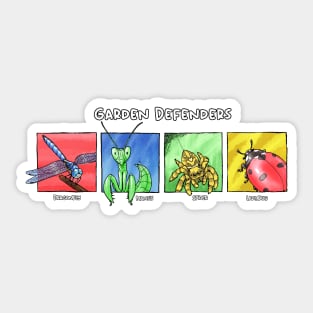 Garden Defenders - With Labels Sticker